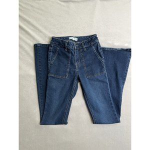 Harper Heritage Y2K Mid Rise Flare Jeans Womens Size 24